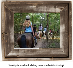 family horseback riding near me Mississippi